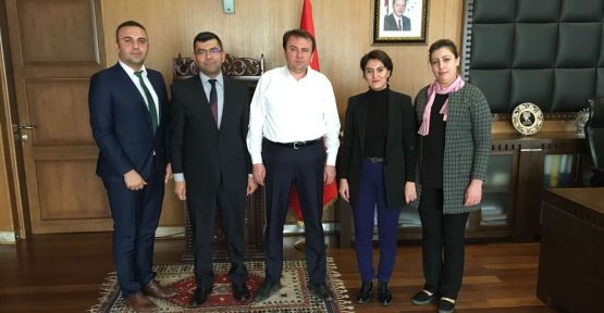 SİMYA’DAN BAŞKAN ERKOÇ'A ZİYARET…