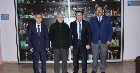SPOR CAMİASININ DUAYENİ KEMAL TEPEBAŞI'NDAN ZİYARET