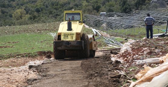 TAPURELİ TARLA YOLLARI ULAŞIMA HAZIR