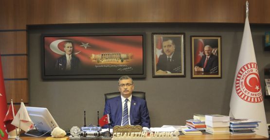 TBMM İÇİŞLERİ KOMİSYONU BAŞKANI VE KAHRAMANMARAŞ MİLLETVEKİLİ CELALETTİN GÜVENÇ’İN  YENİ YIL MESAJI..