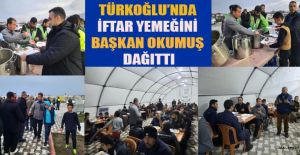 BAŞKAN OKUMUŞ’DAN RAMAZAN ÇADIRINDA YEMEK DAĞITIMI