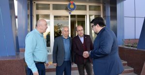 MERKEZ BÜYÜKELÇİSİ KORKUT TUFAN, KSÜ REKTÖRÜ YASIM’I ZİYARET ETTİ