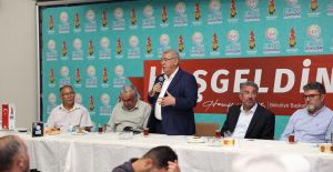 BAŞKAN MAHÇİÇEK, FARKLI ŞEHİRLERDEN GELEN DİN GÖREVLİLERİYLE