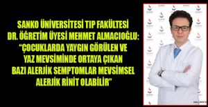 ÇOCUKLARDA MEVSİMSEL ALERJİK RİNİTE DİKKAT