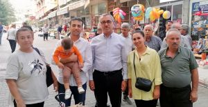 BAŞKAN GÜNGÖR, ILICA’DA VATANDAŞLARLA