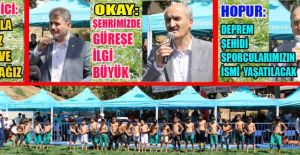 DEPREM ŞEHİTLERİ ANISINA YİĞİTLER ER MEYDANINDAYDI