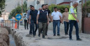 ELBİSTAN’DA İÇME SUYU İSALE HATTI YENİLENİYOR