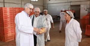 BAŞKAN GÜNGÖR HALK EKMEK FABRİKASINDA