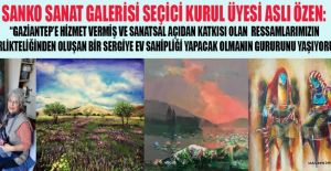 SANKO’DA CUMHURİYETİMİZİN 100. YILI 3. RESİM SERGİSİ