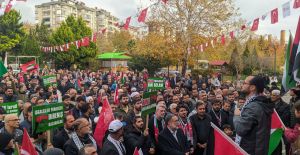 DEV KUDÜS MİTİNGİ GÖKLERİ İNLETTİ