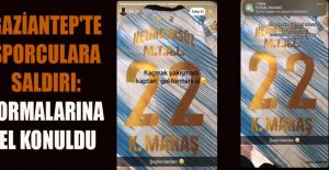 GAZİANTEP'TE SPORCULARA SALDIRI: FORMALARINA EL KONULDU