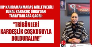 MHP MV. DORA: SAHADA ve TRİBÜNDE KARDEŞLİK OLACAK