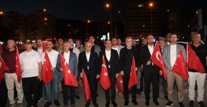 19 MAYIS COŞKUSU VE BİNLERCE KİŞİYLE KORTEJ YÜRÜYÜŞÜ