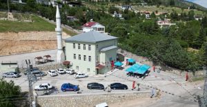 GÖLLÜ MAHALLESİNDE CAMİ VE SOSYAL TESİS DUALARLA AÇILDI