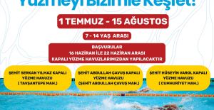 ONİKİŞUBAT BELEDİYESİ’NİN ‘YÜZMEYİ BİZİMLE KEŞFET’ KURSU BAŞLIYOR