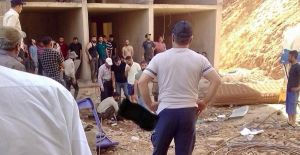 İNŞAAT ALANINDA KAZA: 1 İŞÇİ ÖLDÜ