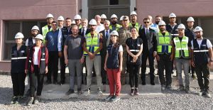 GÜNEŞEVLER İNŞAAT SAHASINDA İNCELEME