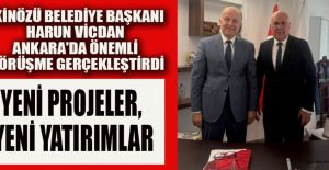 EKİNÖZÜ BELD. BAŞK.VİCDAN: "İZLEMEYE DEĞİL, İZ BIRAKMAYA GELDİK"