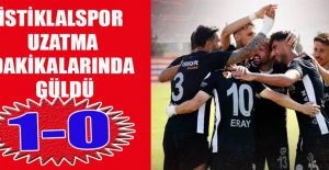 İSTİKLALSPOR, UZATMALARDA GÜLDÜ