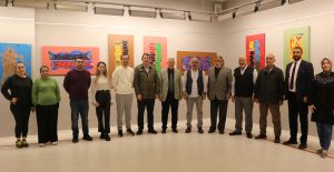 SINIRLANMIŞ ALANLAR ŞAMANİK GÖRSELLER RESİM SERGİSİ