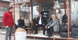 BAŞKAN AKPINAR, DEMİRCİLER ÇARŞISI'NDA ESNAF ZİYARETİNDE