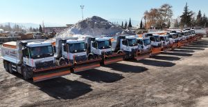 BÜYÜKŞEHİR 222 ARAÇ VE 330 PERSONELLE SAHADA