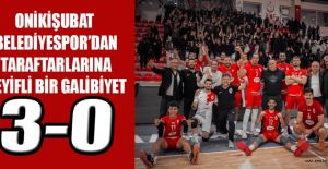 ONİKİŞUBAT BELEDİYESPOR VOLEYBOL TAKIMI LİDER