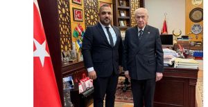 ŞAHİNKANAT’TAN LİDERİ BAHÇELİ’YE ZİYARET