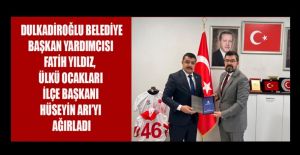 ÜLKÜ OCAKLARI İLÇE BAŞK. ARI, BAŞK.YARD. YILDIZ’IN MİSAFİRİ