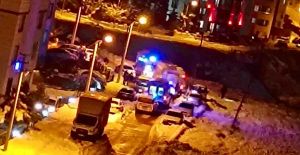 15 YAŞINDAKİ GENÇ 4. KATTAN DÜŞTÜ, AĞIR YARALI