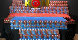 3,5 MİLYONLUK KAÇAK CEP TELEFONU ELE GEÇTİ