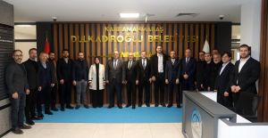 AK PARTİ İL TEŞKİLATINDAN BAŞKAN AKPINAR’A ZİYARET