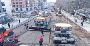 ASFALT SIRASI ZÜBEYDE HANIM BULVARI’NDA