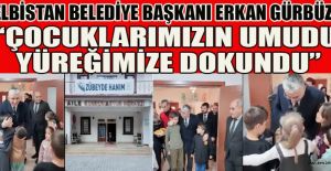 BAŞKAN GÜRBÜZ: “İYİ Kİ VARSINIZ ÇOCUKLAR”
