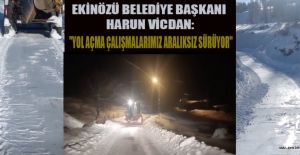BAŞKAN VİCDAN: İLÇEMİZ İÇİN ÖZVERİYLE ÇALIŞIYORUZ