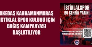 İSTİKLALSPOR’A DESTEK KAMPANYASI