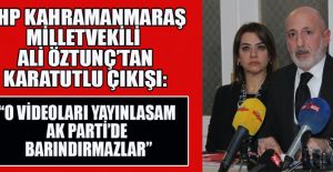 ÖZTUNÇ: MARAŞ’IN SORUNLARI TRANSFERLE ÇÖZÜLMEZ