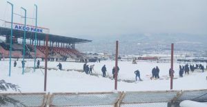 SPORA KAR ENGELİ, MAÇ ERTELENDİ