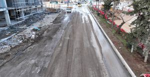 YAĞIŞTAN BOZULAN YOLLARA MÜDAHALE