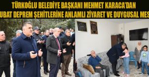 BAŞKAN KARACA’DAN DUYGUSAL ZİYARET