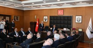 İÇİŞLERİ BAKANI ÇİFTÇİ’Yİ BAŞKAN GÖRGEL AĞIRLADI