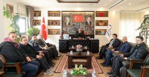 KMS BAŞKANI CEYHAN’DAN BAŞKAN AKPINAR’A ZİYARET