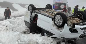 KONTROLDEN ÇIKTI, TAKLA ATTI