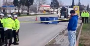 TIR’IN ÇARPTIĞI YAYA ÖLDÜ