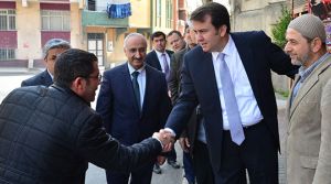  BAŞKAN ERKOÇ DİVANLI TAZİYE EVİNDE İNCELEMELERDE BULUNDU