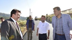 BAŞKAN ERKOÇ; YOLLARIMIZI MODERNİZE EDİYORUZ