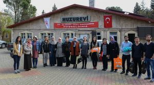 KSÜKAM HUZUREVİNİ ZİYARET ETTİ