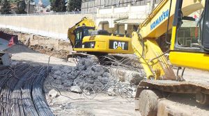  ÜST GEÇİT İÇİN İLK KAZMA VURULDU