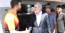 BAŞKAN GÖRGEL, KANUNİ’DE ESNAF VE VATANDAŞLARLA