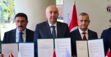 REKTÖR YASIM, GAZİANTEP BŞ BELEDİYESİ BAŞKANI FATMA ŞAHİN'İN MİSAFİRİYDİ